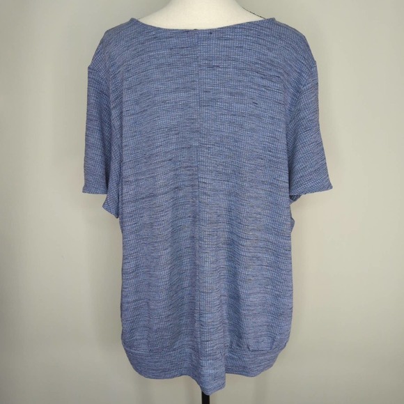 Lane Bryant Blue Knit Bell Sleeve Top‎ | Plus Size 26/28 | NWT - Picture 3 of 6